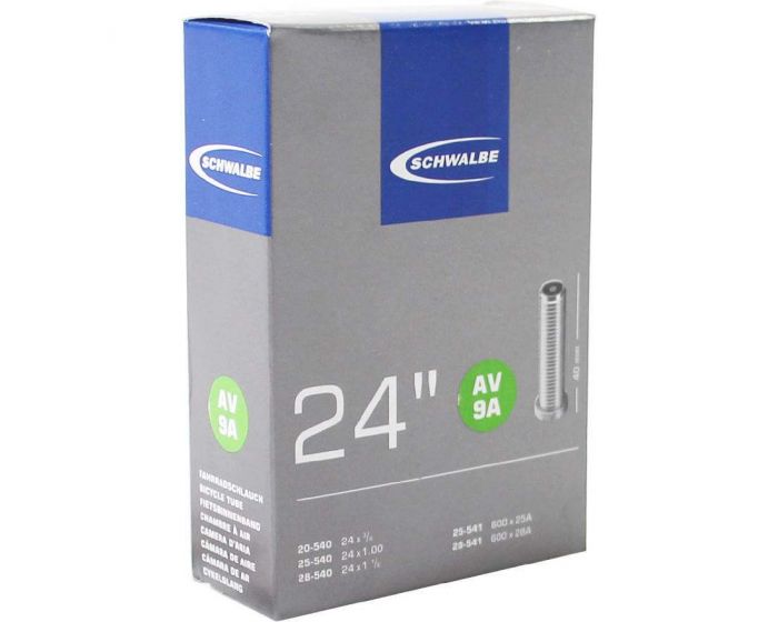 Optimaal kleding stof verkwistend Schwalbe binnenband AV9A 24 x 3/4 - 1 1/8 av 40mm